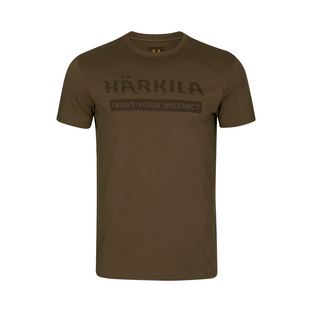 Härkila - Logo S/S T-shirt // Willow Green fra Härkila - billede nr. 1 hos GrejFreak.dk