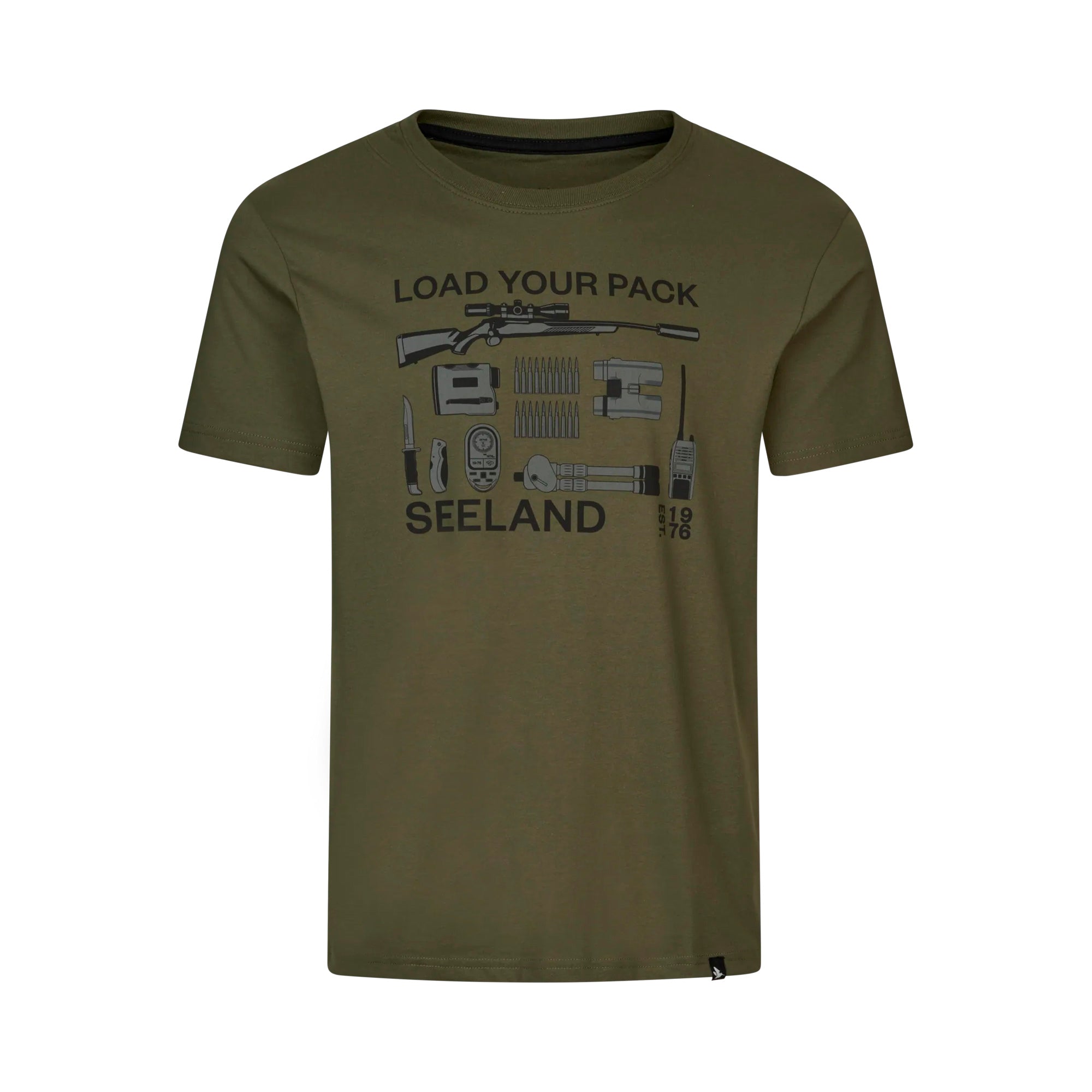Seeland - Packing T-shirt // Crape Leaf fra Seeland - billede nr. 1 hos GrejFreak.dk