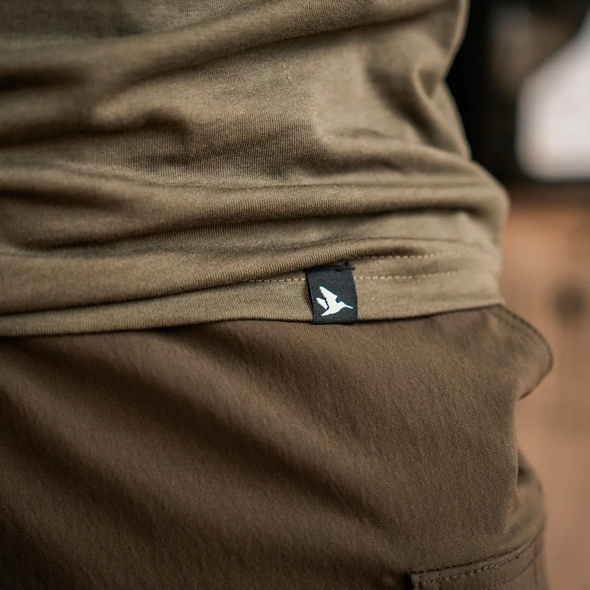 Seeland - Packing T-shirt // Crape Leaf fra Seeland - billede nr. 3 hos GrejFreak.dk