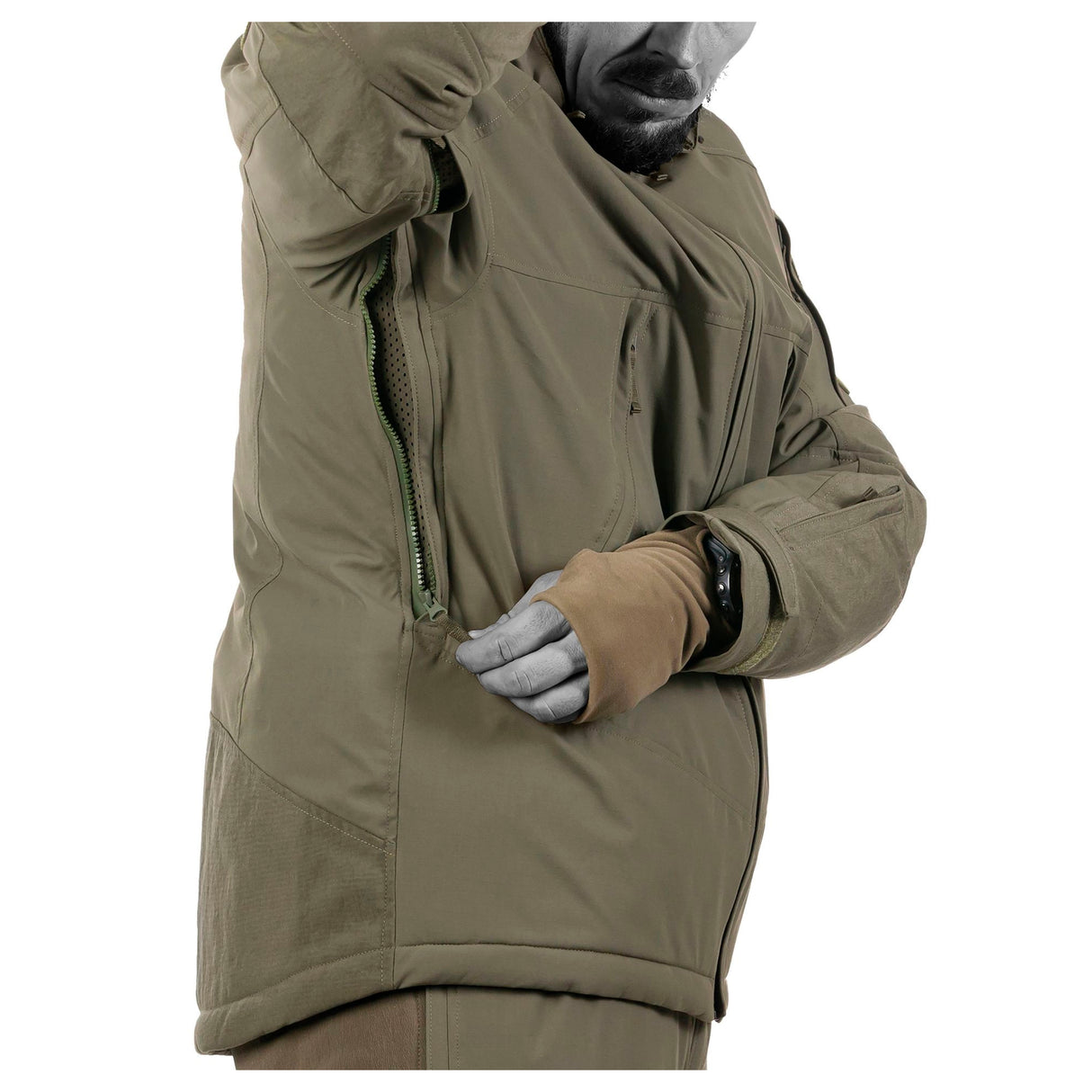 UF PRO - Delta OL 4.0 Tactical Winter Jakke // Brown Grey fra UF PRO - billede nr. 6 hos GrejFreak.dk