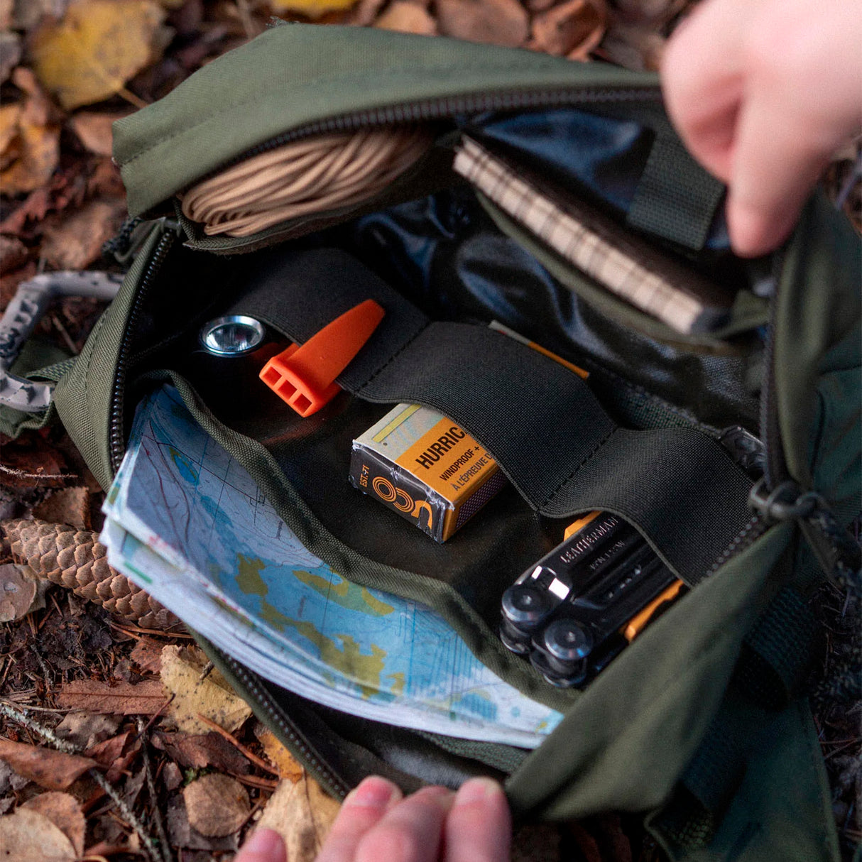 Savotta - Suur-Kukkaro Hoftetaske 2,6L // Multicam fra Savotta - billede nr. 4 hos GrejFreak.dk