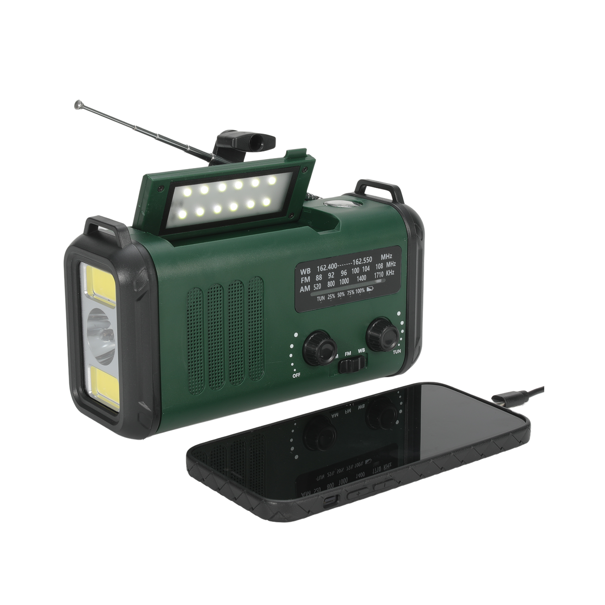 Sunny Hiker - Nødradio 10.000 mAh USB-C fra GrejFreak.dk - billede nr. 1 hos GrejFreak.dk