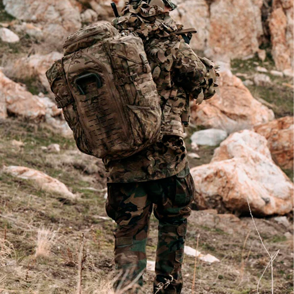 Eberlestock - Halftrack Rygsæk 42,6L // Military Green fra Eberlestock - billede nr. 5 hos GrejFreak.dk