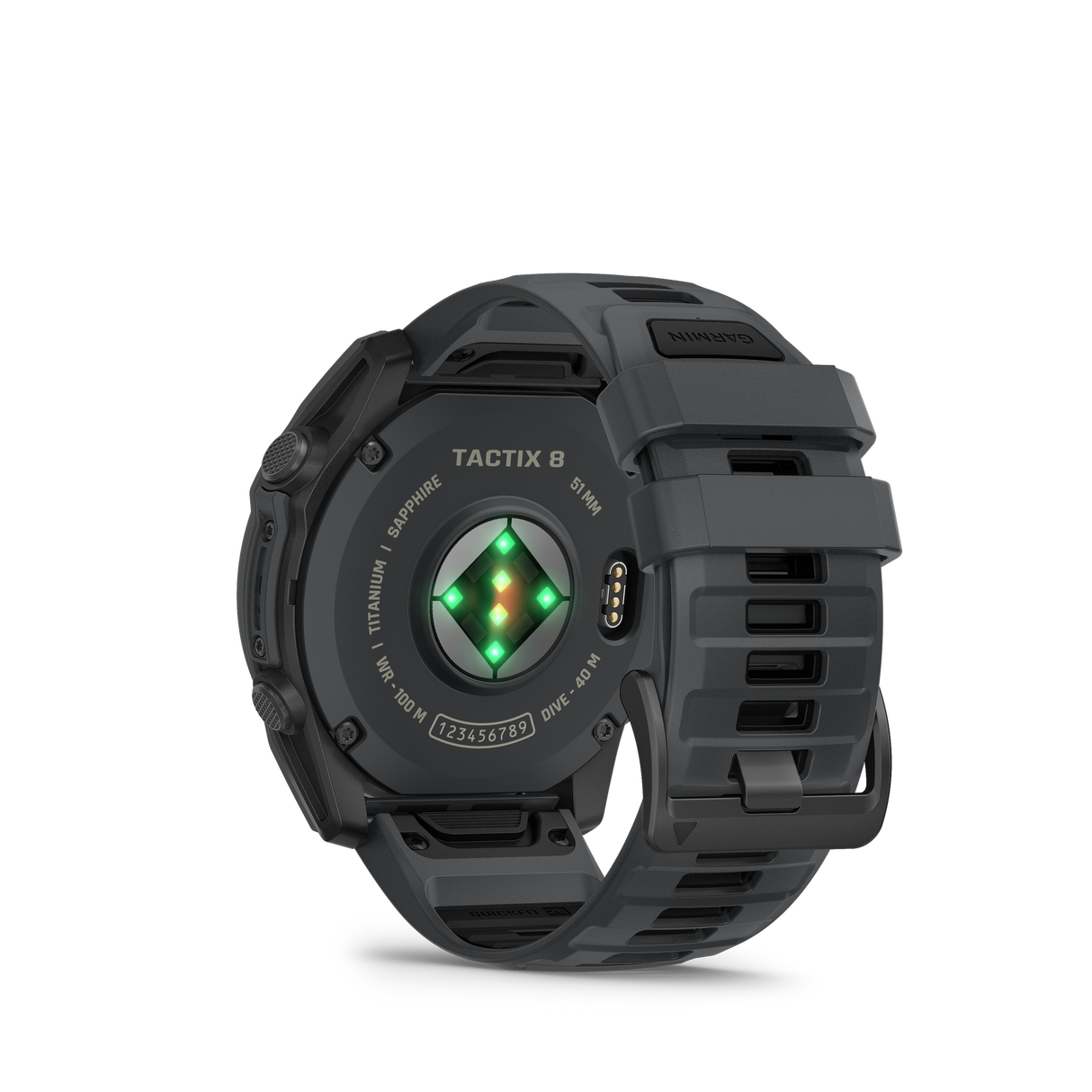 Garmin Tactix 8 Cerakote 51 mm // Slate Grey Titanium fra Garmin - billede nr. 5 hos GrejFreak.dk