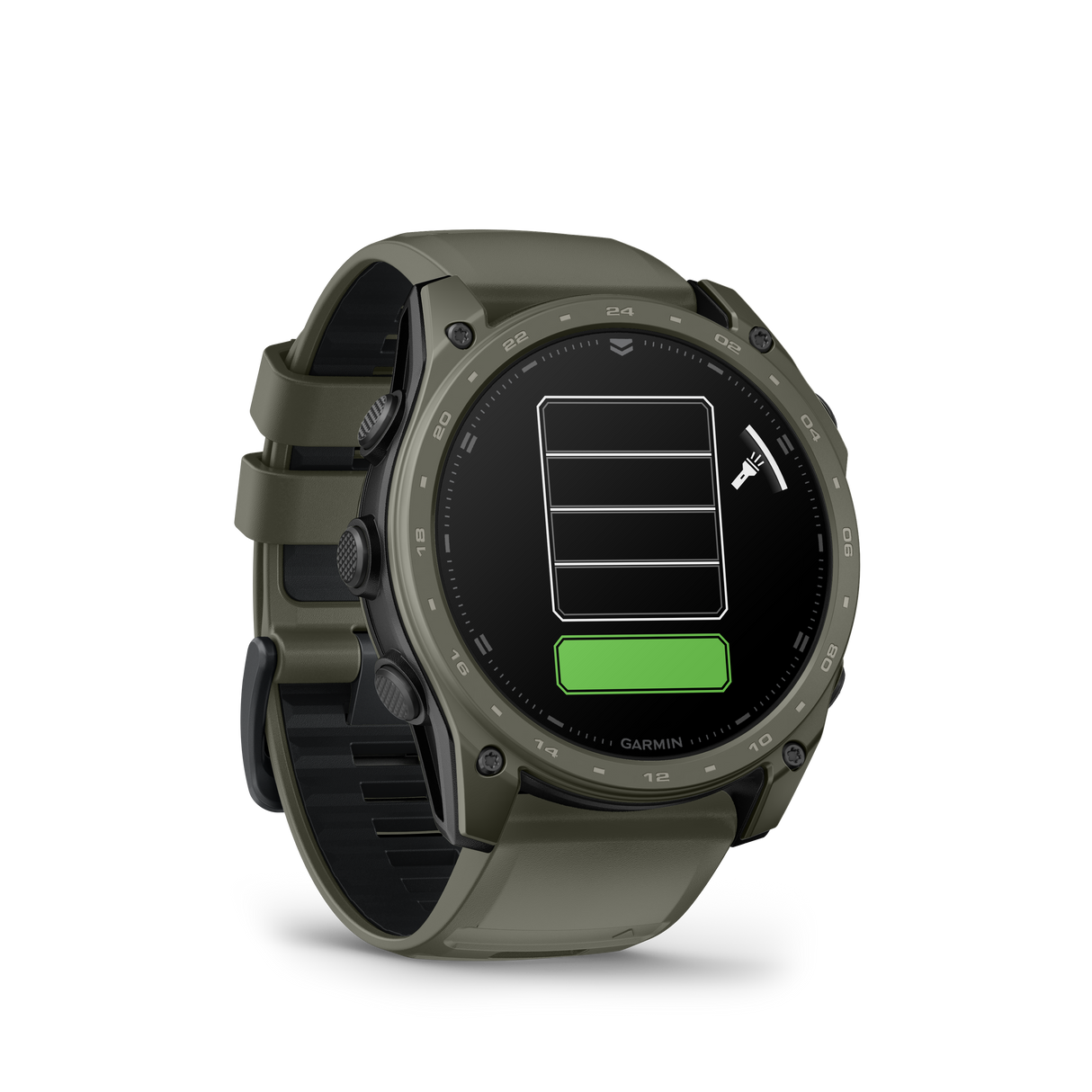 Garmin Tactix 8 Cerakote 51 mm // Olive Drab Titanium fra Garmin - billede nr. 3 hos GrejFreak.dk