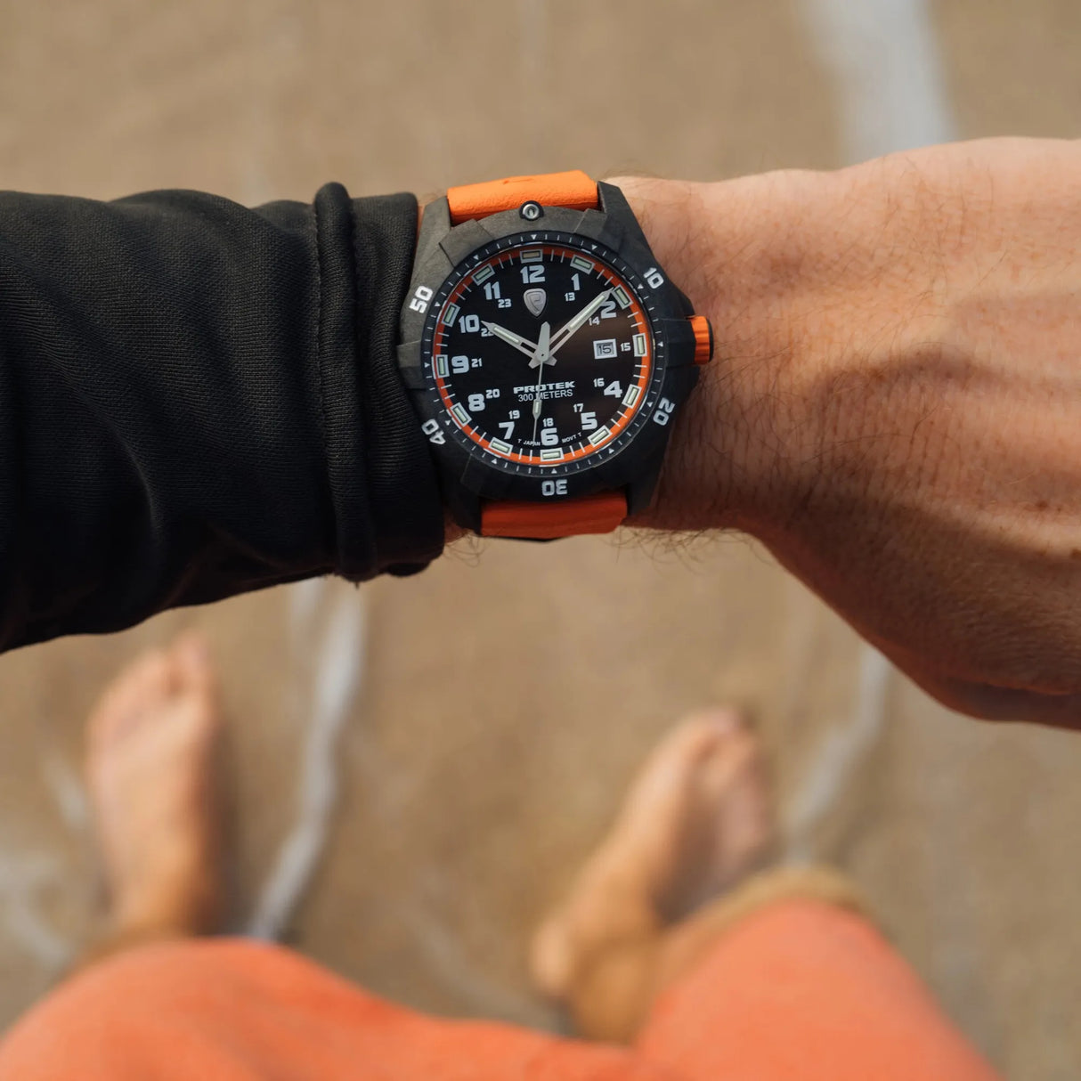 ProTek - PT1004O 42 mm Outdoor Ur // Orange fra ProTek - billede nr. 6 hos GrejFreak.dk