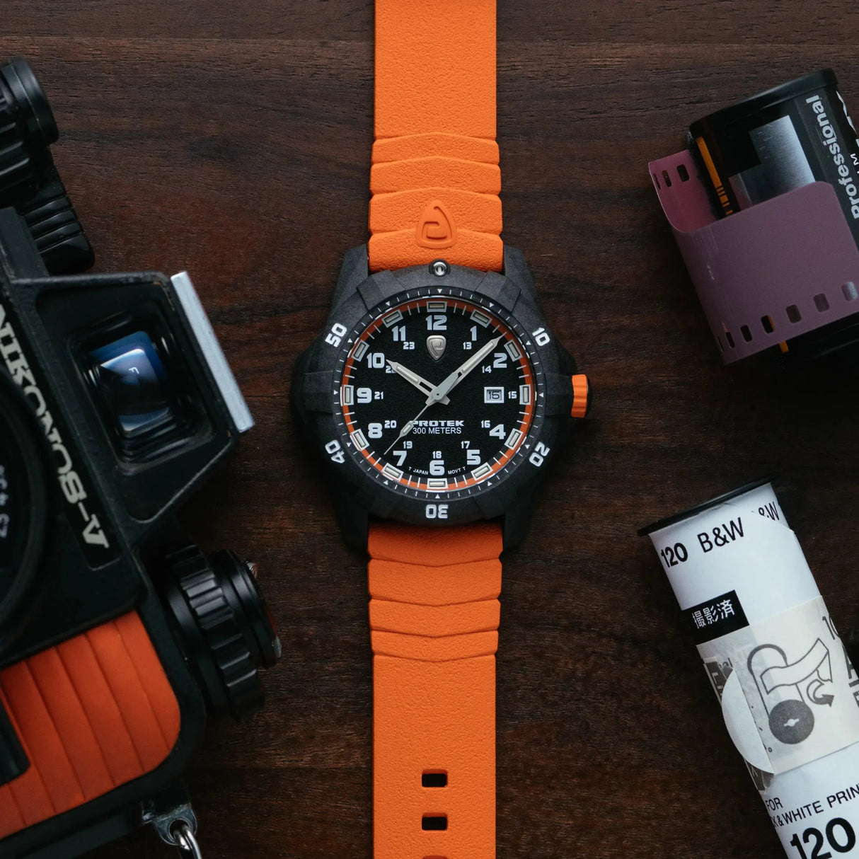 ProTek - PT1004O 42 mm Outdoor Ur // Orange fra ProTek - billede nr. 8 hos GrejFreak.dk