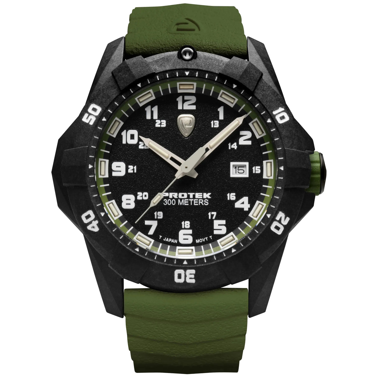 ProTek - PT1005G 42 mm Outdoor Ur // Grøn fra ProTek - billede nr. 1 hos GrejFreak.dk