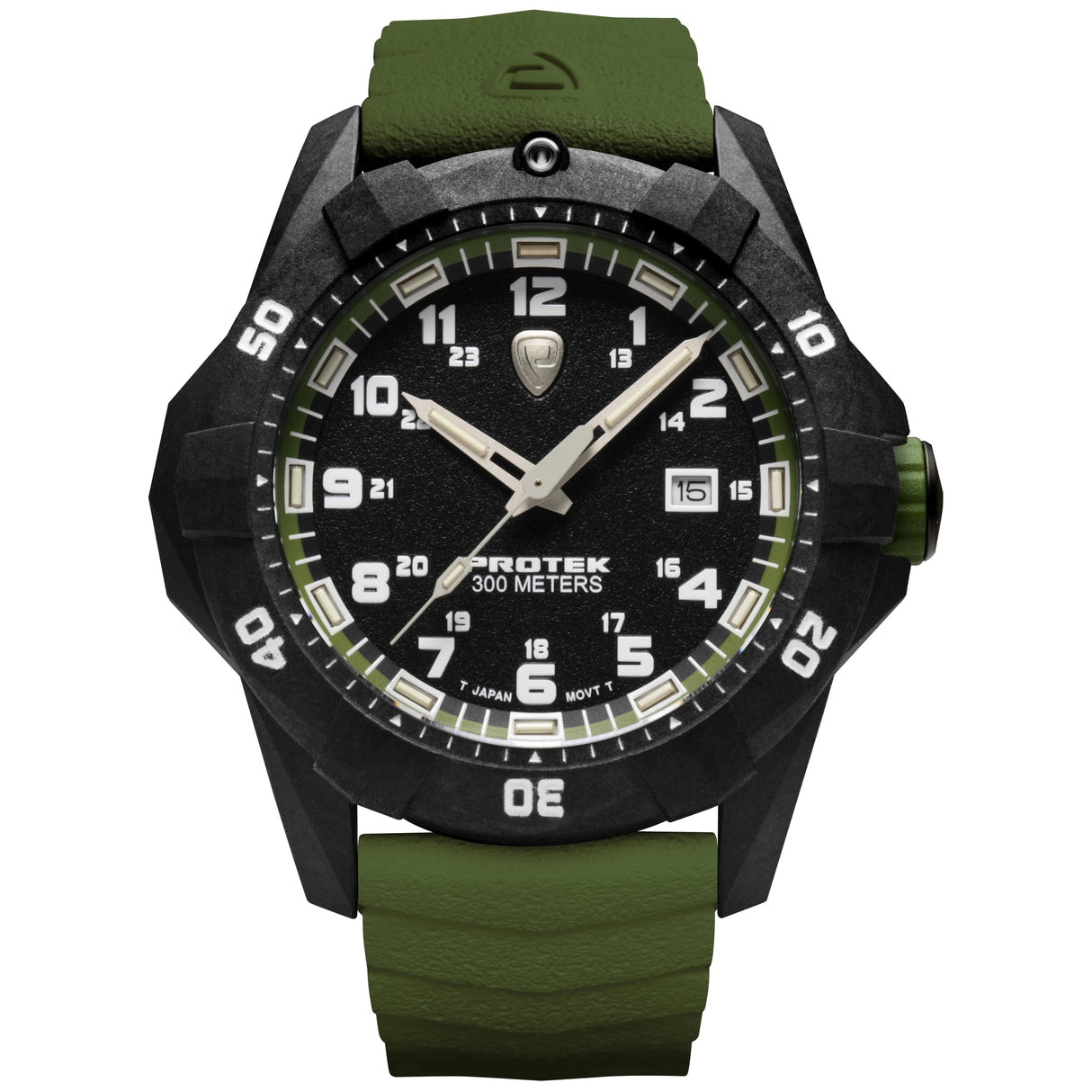 ProTek - PT1005G 42 mm Outdoor Ur // Grøn fra ProTek - billede nr. 1 hos GrejFreak.dk