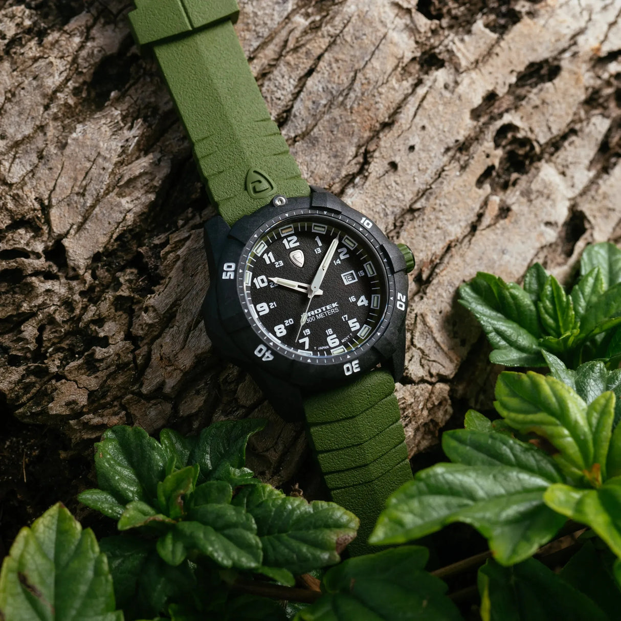 ProTek - PT1005G 42 mm Outdoor Ur // Grøn fra ProTek - billede nr. 7 hos GrejFreak.dk