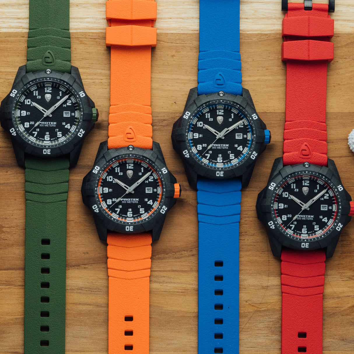 ProTek - PT1005G 42 mm Outdoor Ur // Grøn fra ProTek - billede nr. 8 hos GrejFreak.dk