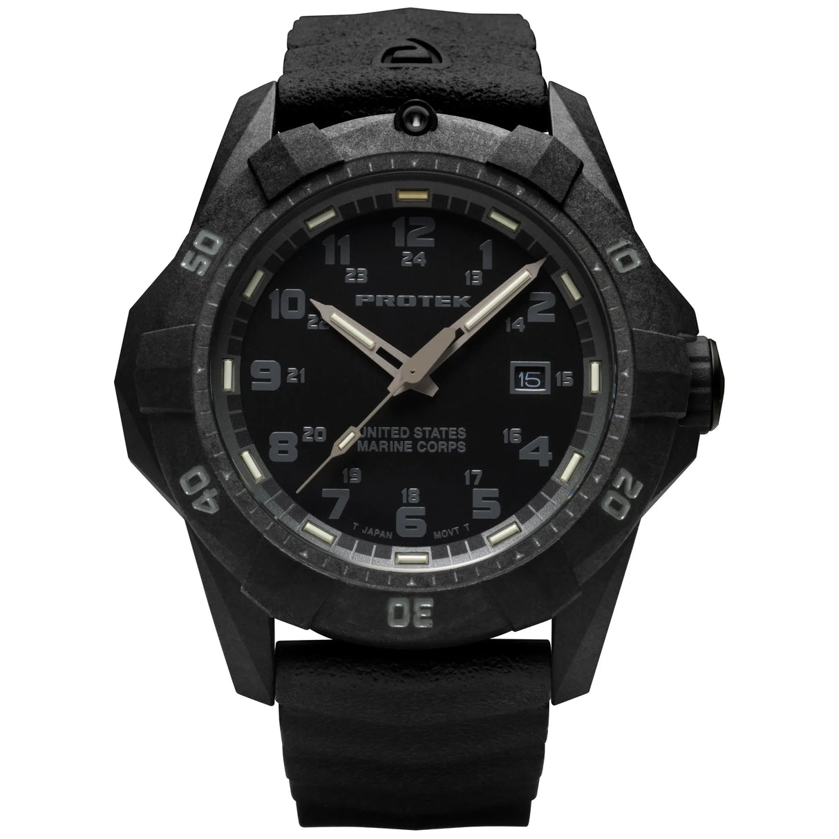 ProTek - PT1011 USMC 42 mm Outdoor Ur // Sort fra ProTek - billede nr. 1 hos GrejFreak.dk