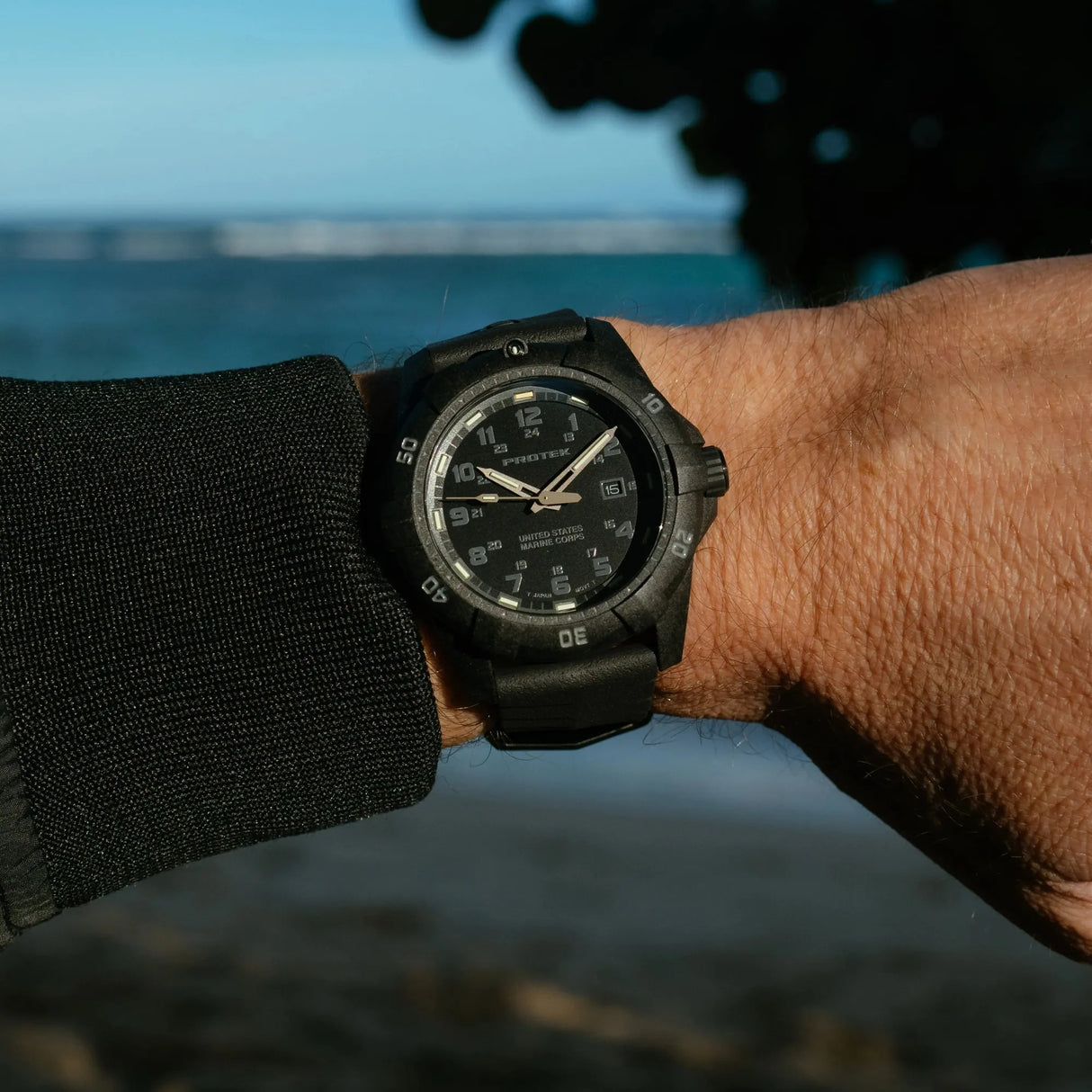 ProTek - PT1011 USMC 42 mm Outdoor Ur // Sort fra ProTek - billede nr. 9 hos GrejFreak.dk