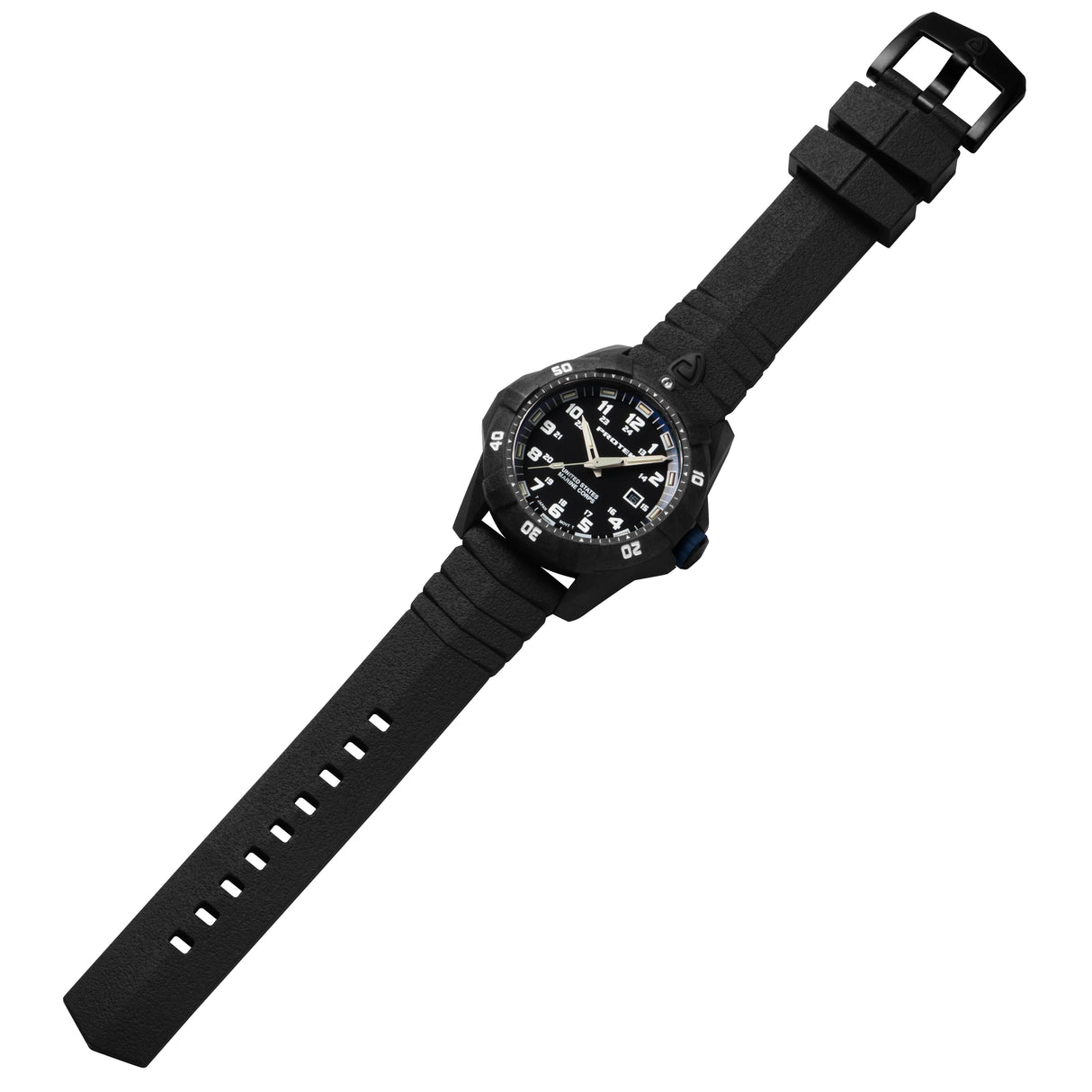 ProTek - PT1013 USMC 42 mm Outdoor Ur // Sort & Blå fra ProTek - billede nr. 6 hos GrejFreak.dk