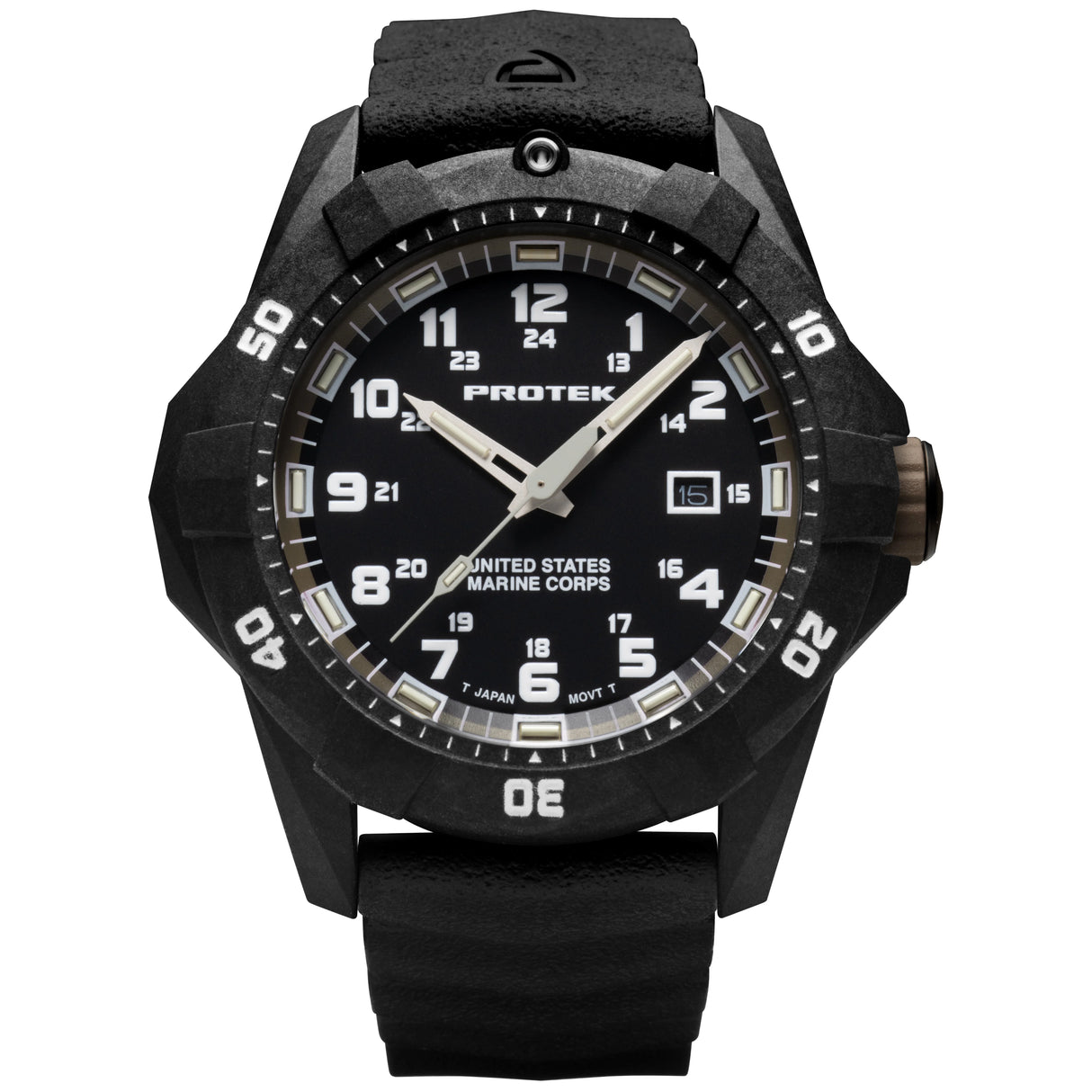 ProTek - PT1016 USMC 42 mm Outdoor Ur // Sort & Sand fra ProTek - billede nr. 1 hos GrejFreak.dk
