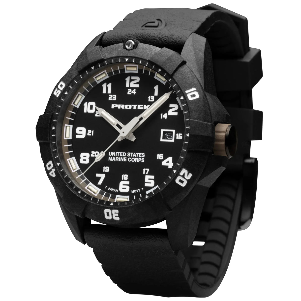 ProTek - PT1016 USMC 42 mm Outdoor Ur // Sort & Sand fra ProTek - billede nr. 2 hos GrejFreak.dk