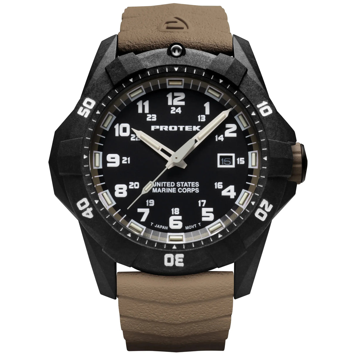 ProTek - PT1016D USMC 42 mm Outdoor Ur // Sand fra ProTek - billede nr. 1 hos GrejFreak.dk