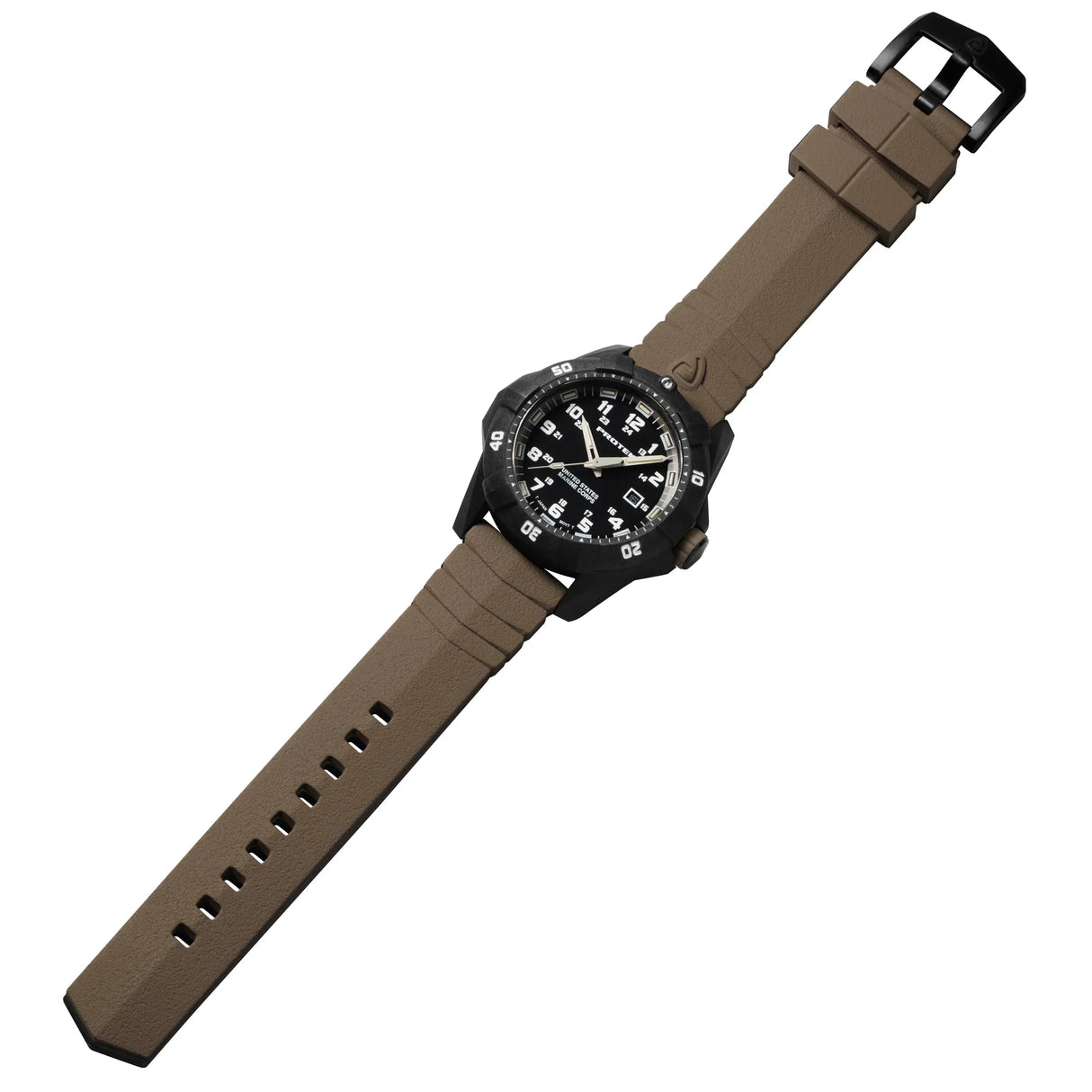 ProTek - PT1016D USMC 42 mm Outdoor Ur // Sand fra ProTek - billede nr. 6 hos GrejFreak.dk