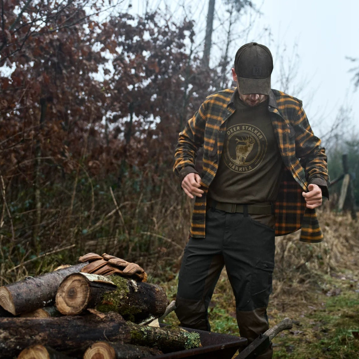 Härkila - Aivak Herre Skjorte // Havtorn & Brun fra Härkila - billede nr. 8 hos GrejFreak.dk