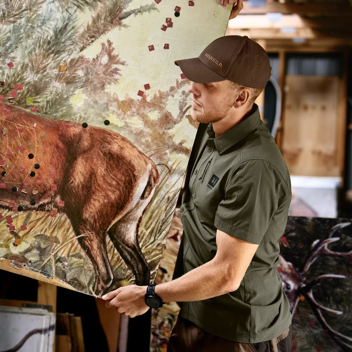 Härkila - Trek Skjorte // Grape Leaf fra Härkila - billede nr. 6 hos GrejFreak.dk