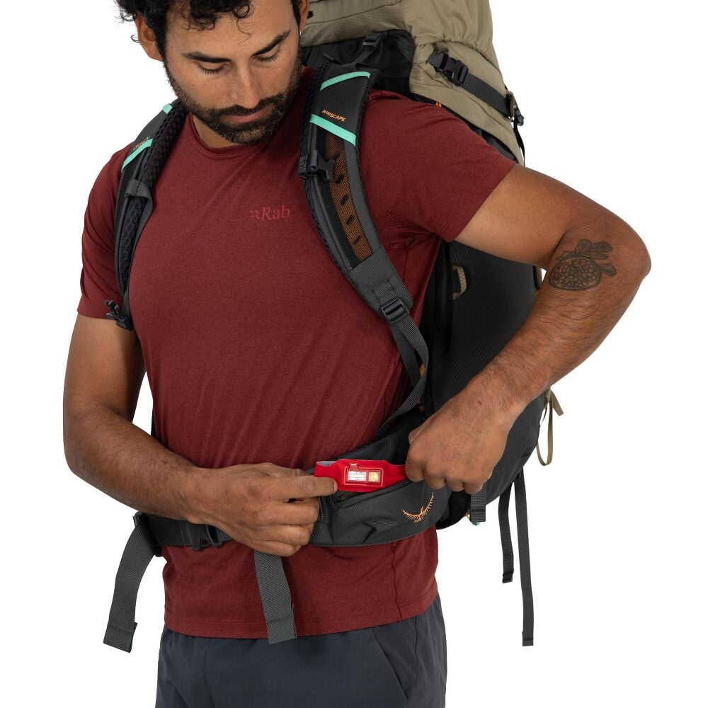 Osprey - Kestrel LT 45 Herre Vandrerygsæk 45L // Moss Green fra Osprey - billede nr. 17 hos GrejFreak.dk