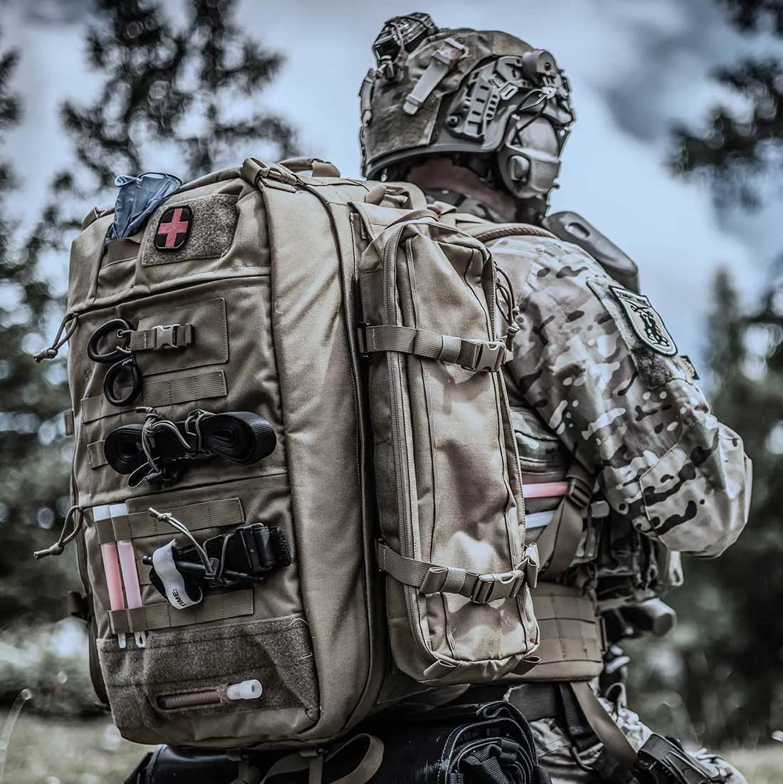 Tasmanian Tiger - First Responder Rygsæk 50L // Multicam fra Tasmanian Tiger - billede nr. 10 hos GrejFreak.dk