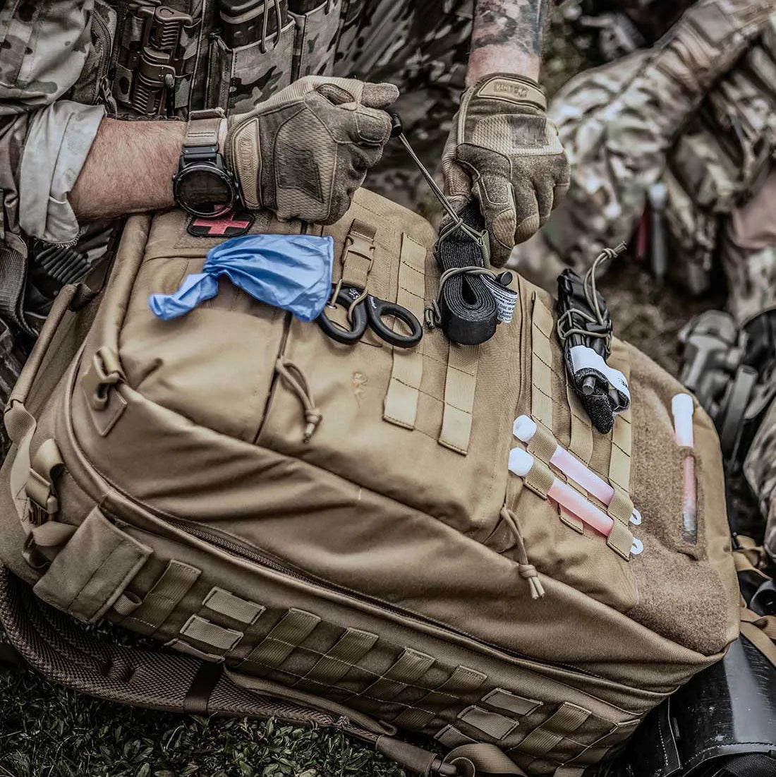 Tasmanian Tiger - First Responder Rygsæk 50L // Multicam fra Tasmanian Tiger - billede nr. 11 hos GrejFreak.dk