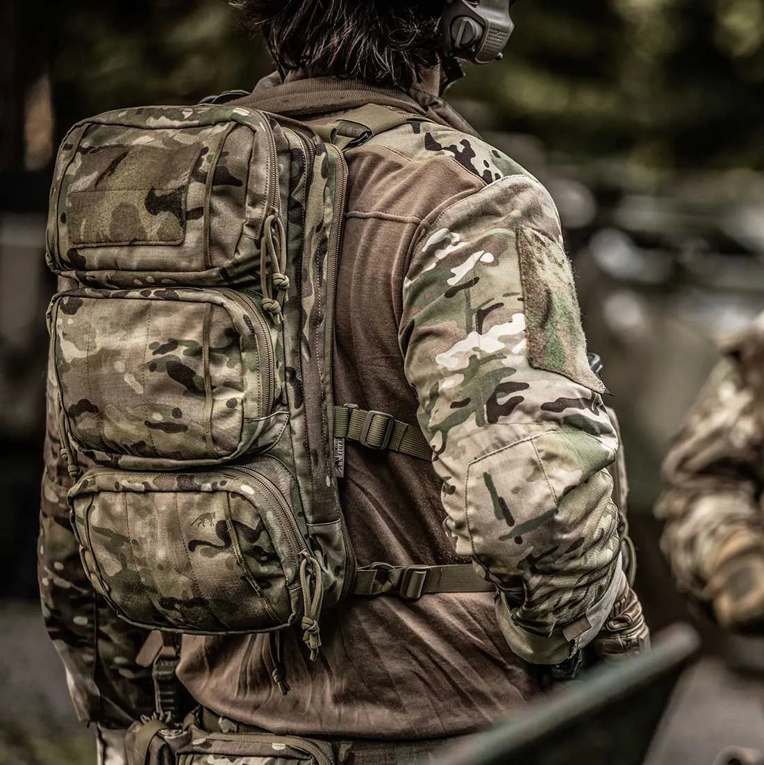 Tasmanian Tiger - Modular Chest Rig Rygsæk 20L // Multicam fra Tasmanian Tiger - billede nr. 12 hos GrejFreak.dk