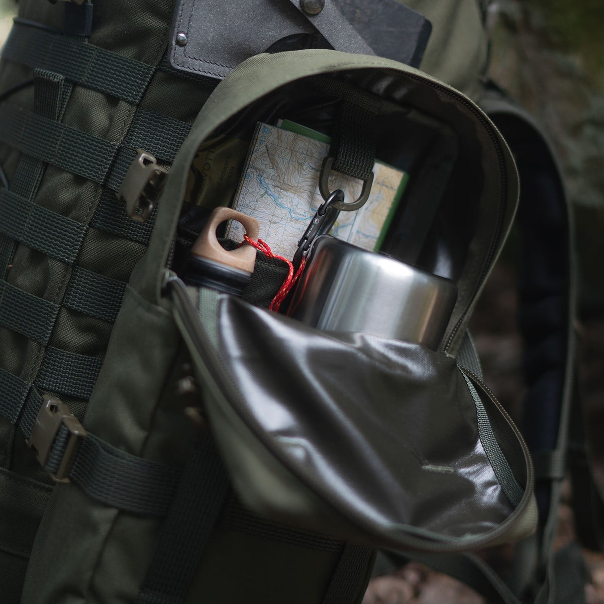 Savotta - Side Pouch 6L // Sort fra Savotta - billede nr. 3 hos GrejFreak.dk
