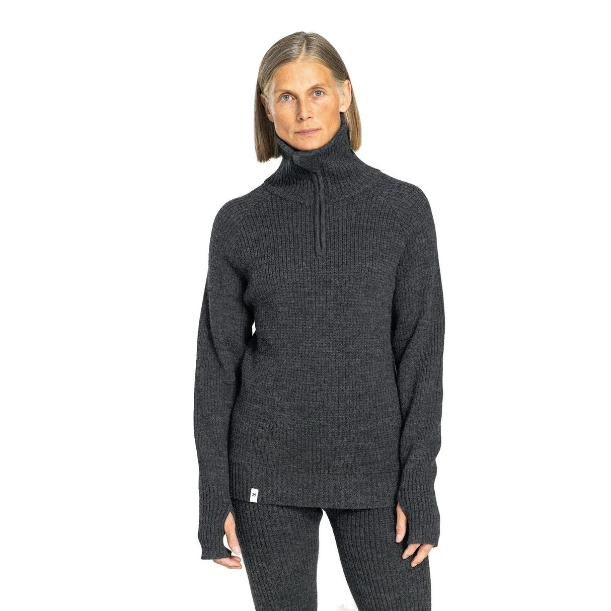 Ulvang - Rav 2.0 Sweater m. Lynlås // Mørkegrå fra Ulvang - billede nr. 2 hos GrejFreak.dk