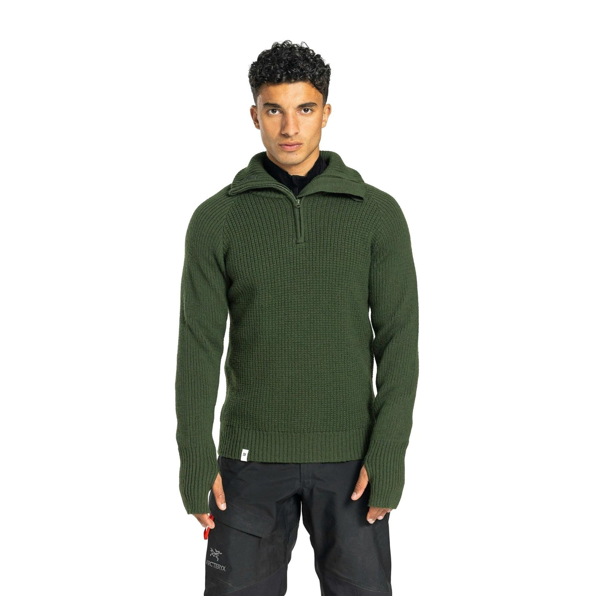 Ulvang - Rav 2.0 Sweater m. Lynlås // Grøn fra Ulvang - billede nr. 2 hos GrejFreak.dk