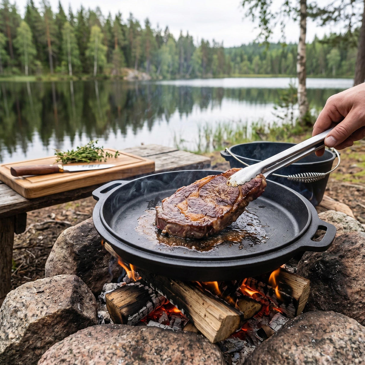 Nordic Bushcraft - 16L Dutch Oven fra Nordic Bushcraft - billede nr. 1 hos GrejFreak.dk
