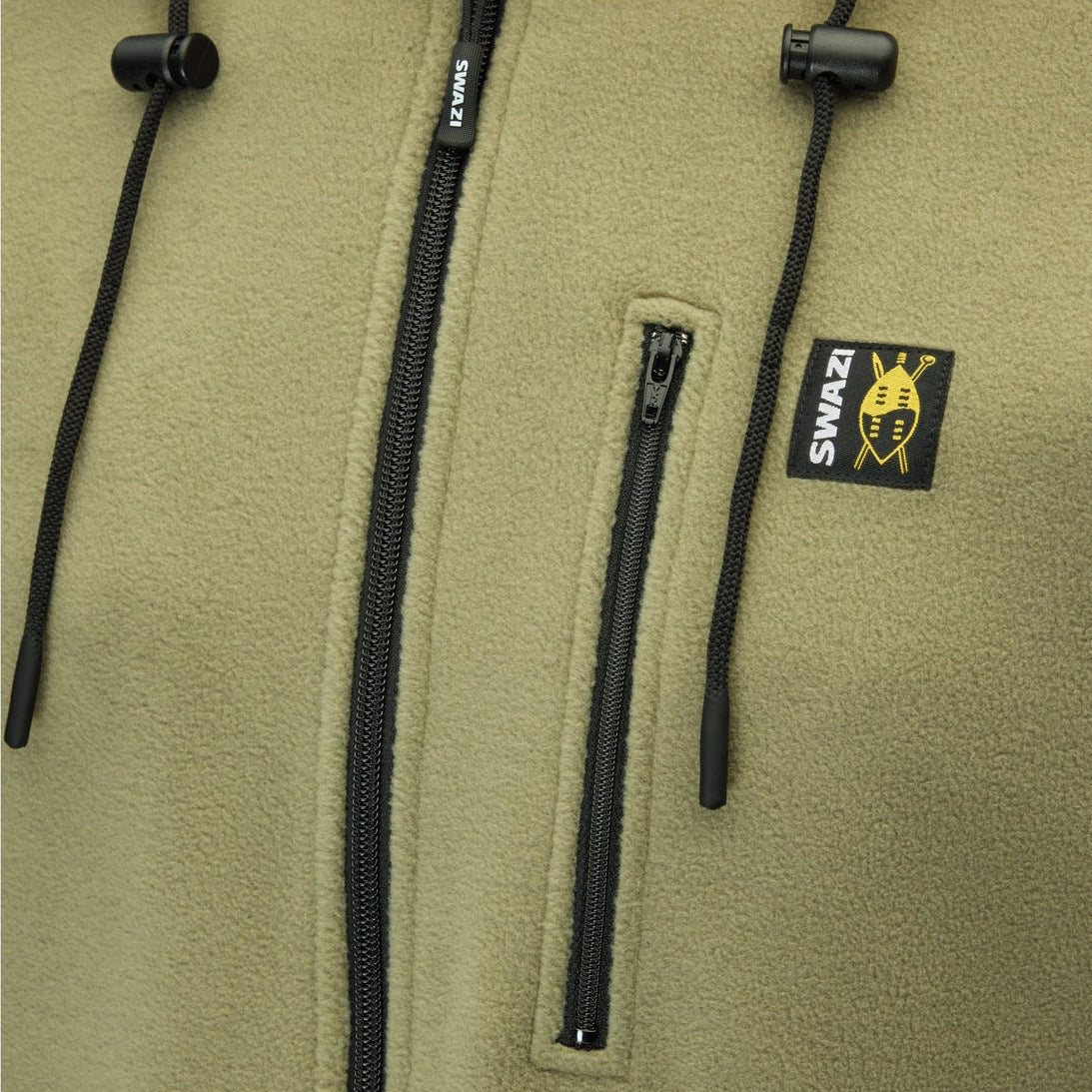 Swazi - The Hood Fleece Hættetrøje// Tussock fra Swazi - billede nr. 4 hos GrejFreak.dk