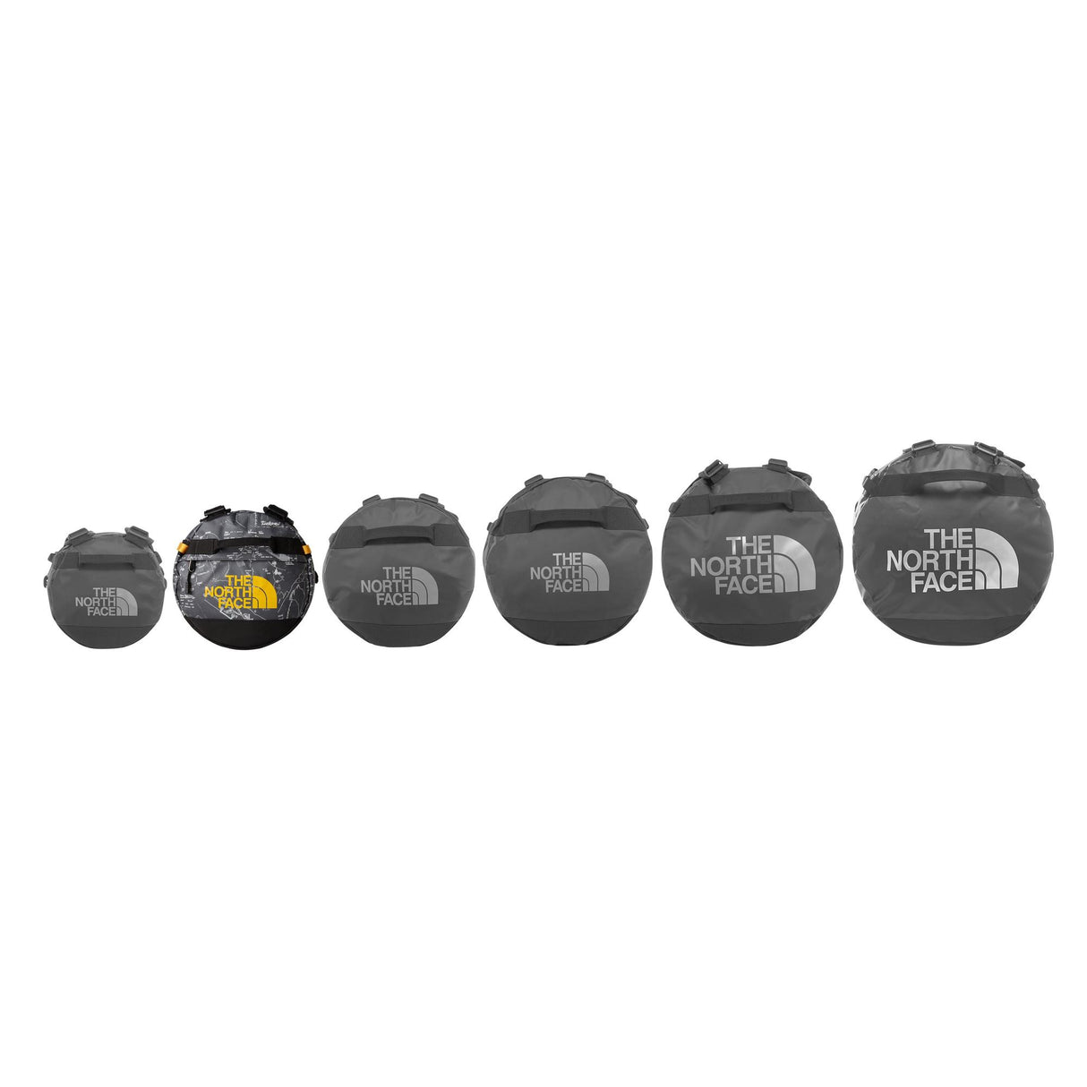 The North Face - Base Camp Duffel Bag Small 50L // Anthracite Grå fra The North Face - billede nr. 5 hos GrejFreak.dk