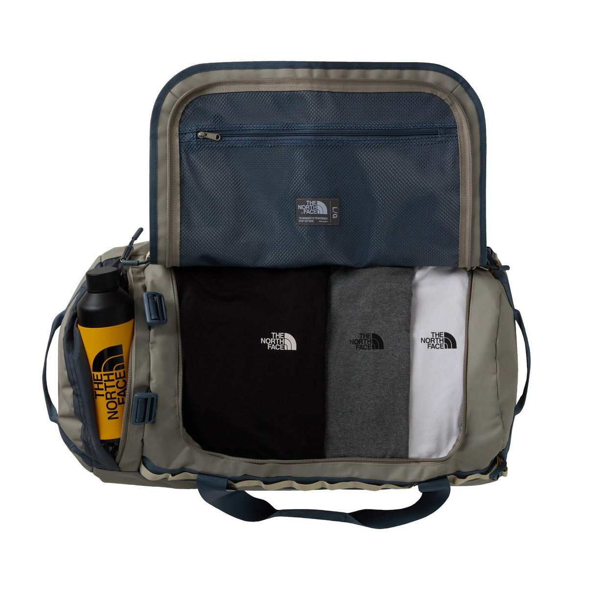 The North Face - Base Camp Duffel BLarge 95L // Stone Slab / Gran fra The North Face - billede nr. 4 hos GrejFreak.dk