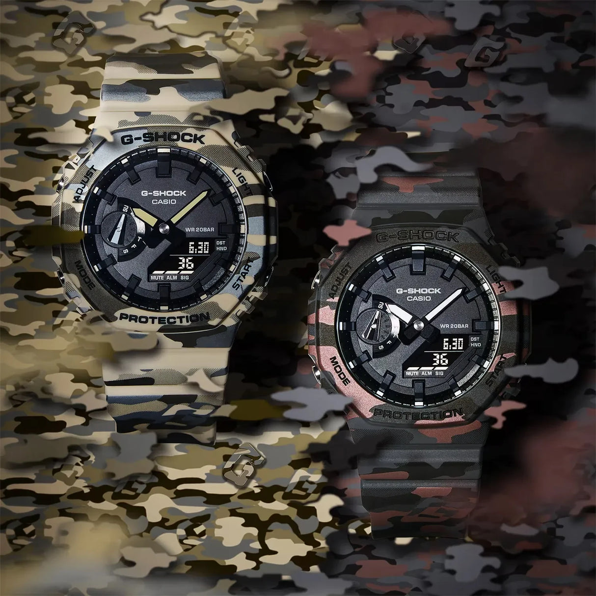 Casio - G-Shock GA-2100CM-8AER fra Casio - billede nr. 7 hos GrejFreak.dk