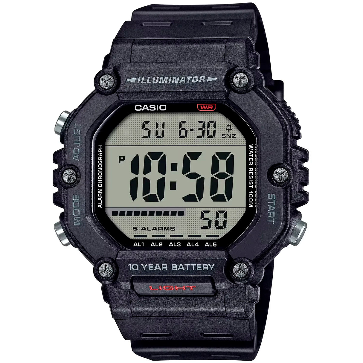 Casio - Timeless AE-1600H-1AVEF fra Casio - billede nr. 1 hos GrejFreak.dk