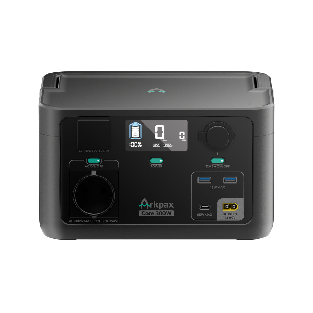 Arkpax - Core 300W Transportabel Power Station fra Arkpax - billede nr. 2 hos GrejFreak.dk
