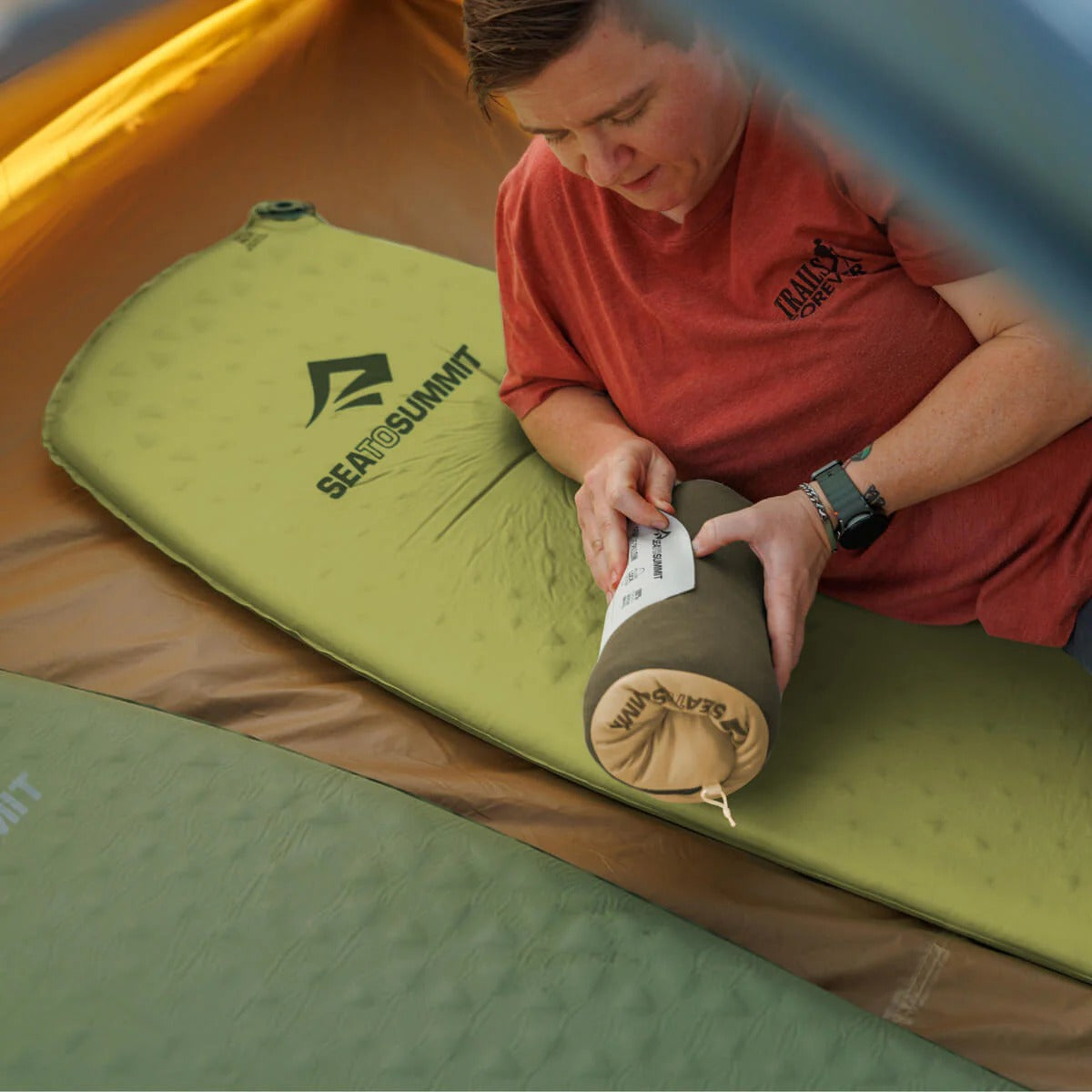 Sea to Summit - Foam Core Pillow Large // Bombay Brown fra Sea to Summit - billede nr. 6 hos GrejFreak.dk