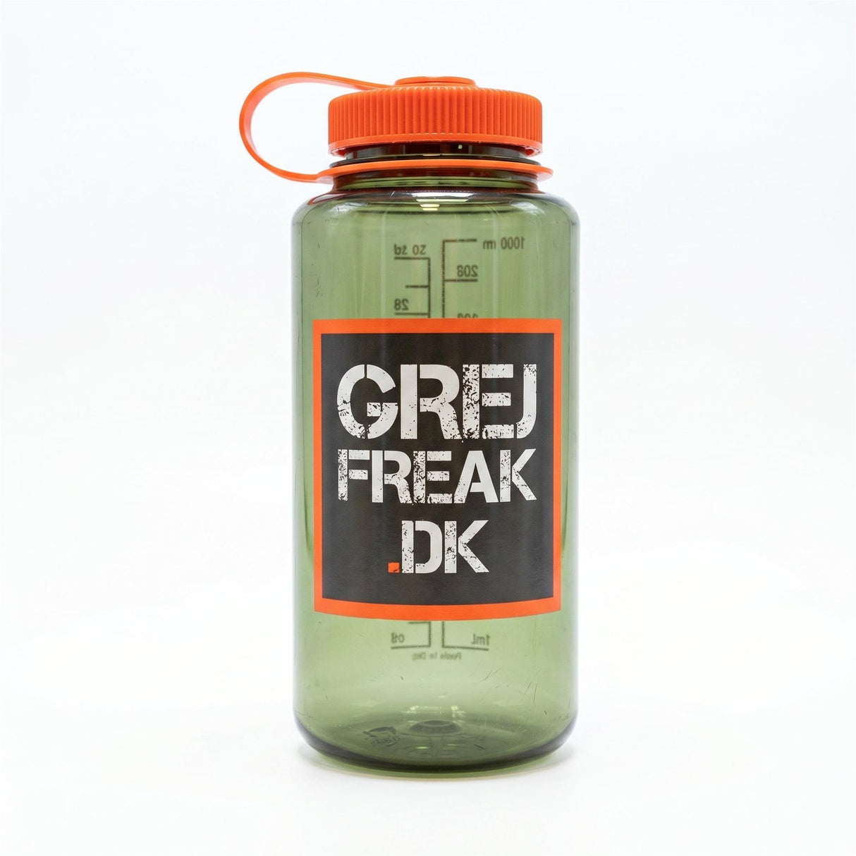 Nalgene - Wide Mouth Sustain Drikkedunk m. GrejFreak.dk Logo 1L // Grøn fra Nalgene - billede nr. 1 hos GrejFreak.dk