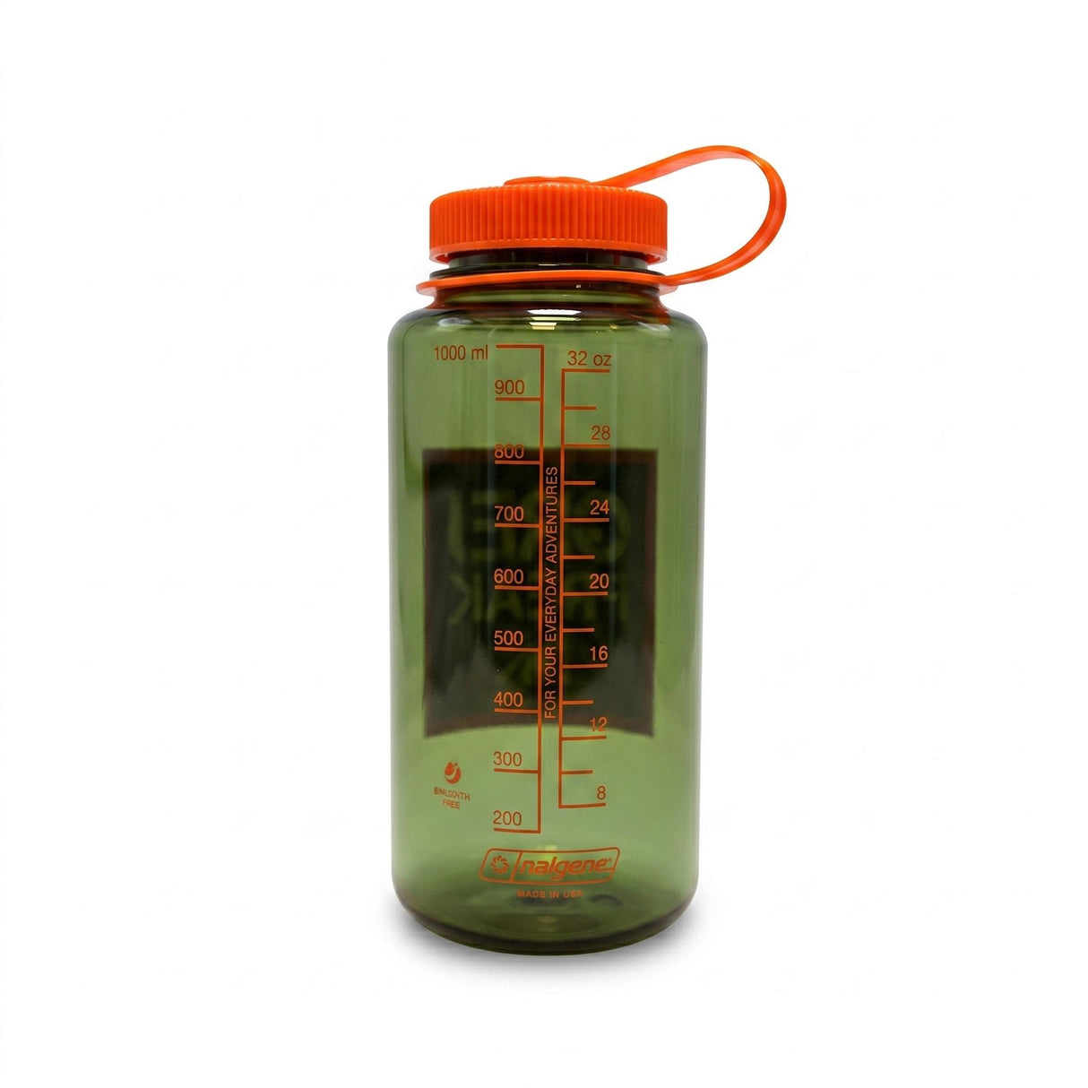 Nalgene - Wide Mouth Sustain Drikkedunk m. GrejFreak.dk Logo 1L // Grøn fra Nalgene - billede nr. 2 hos GrejFreak.dk