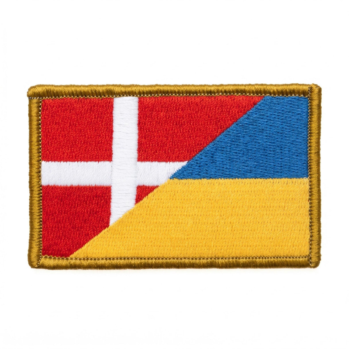 K-Force Tactical - Danmark / Ukraine Flag Patch fra K-Force Tactical - billede nr. 1 hos GrejFreak.dk