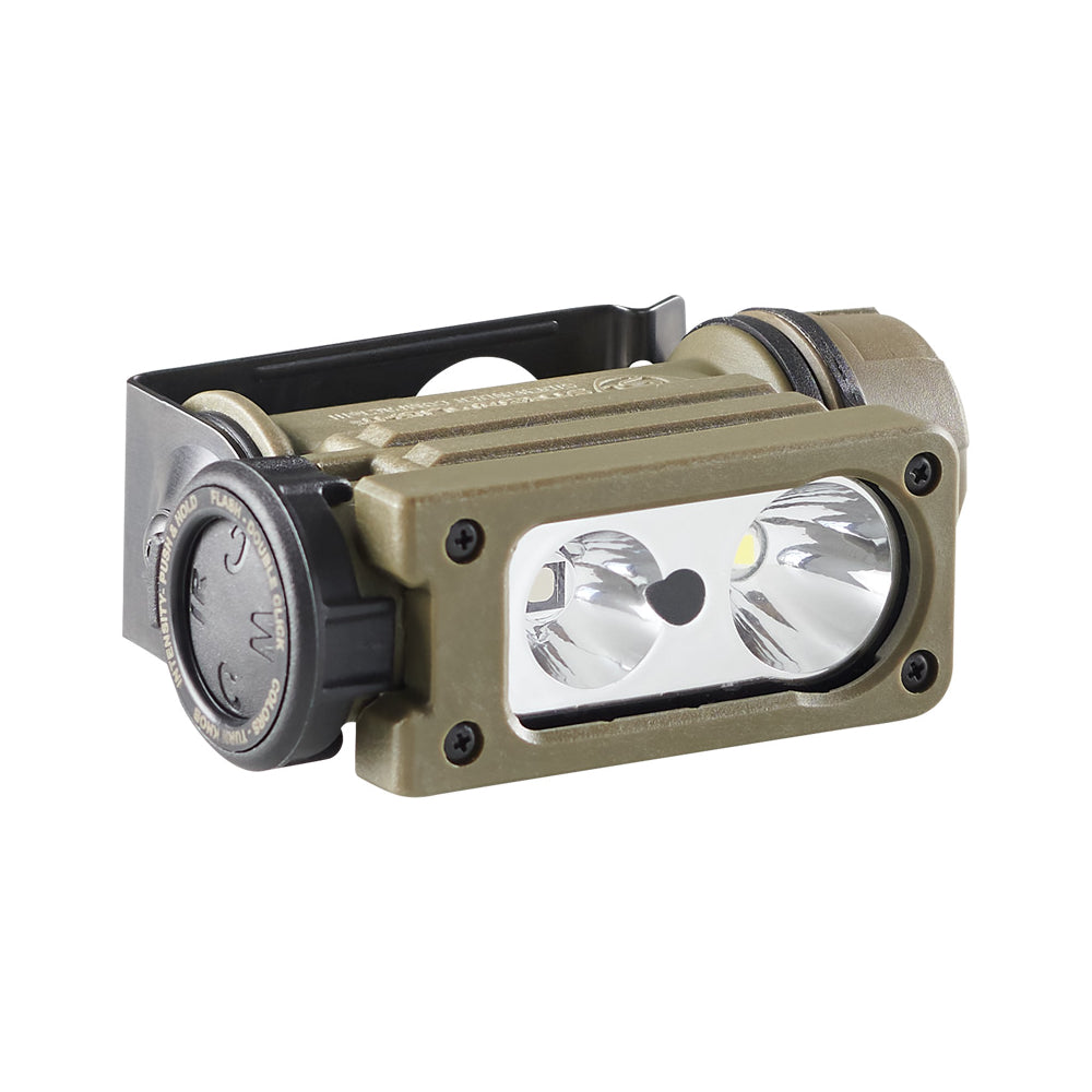 Streamlight - Sidewinder Compact III Hjelmlygte 275 Lumen // Coyote fra Streamlight - billede nr. 1 hos GrejFreak.dk