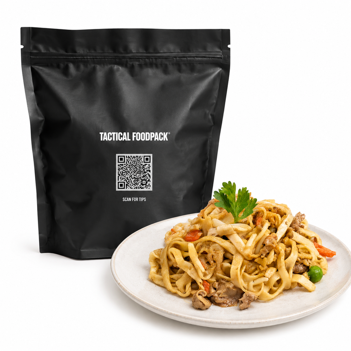 Tactical Foodpack - BigBag Chicken and Noodles 3,1 kg fra Tactical Foodpack - billede nr. 1 hos GrejFreak.dk