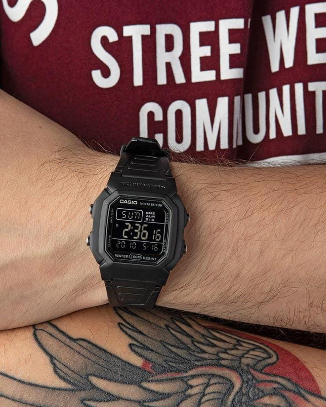 Casio Timeless W-800H-1BVES fra Casio - billede nr. 2 hos GrejFreak.dk