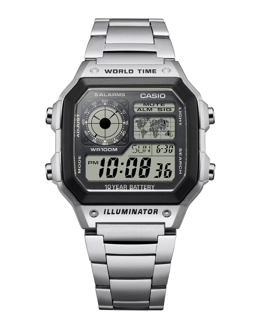 Casio Timeless AE-1200WHD-1AVEF fra Casio - billede nr. 3 hos GrejFreak.dk