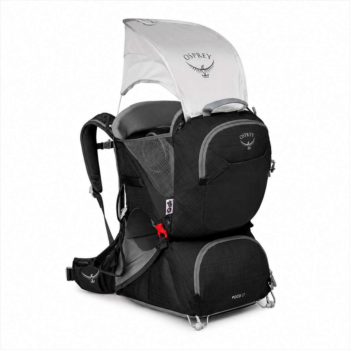 Osprey - Poco LT Child Carrier Bærestol 25L // Sort fra Osprey - billede nr. 6 hos GrejFreak.dk