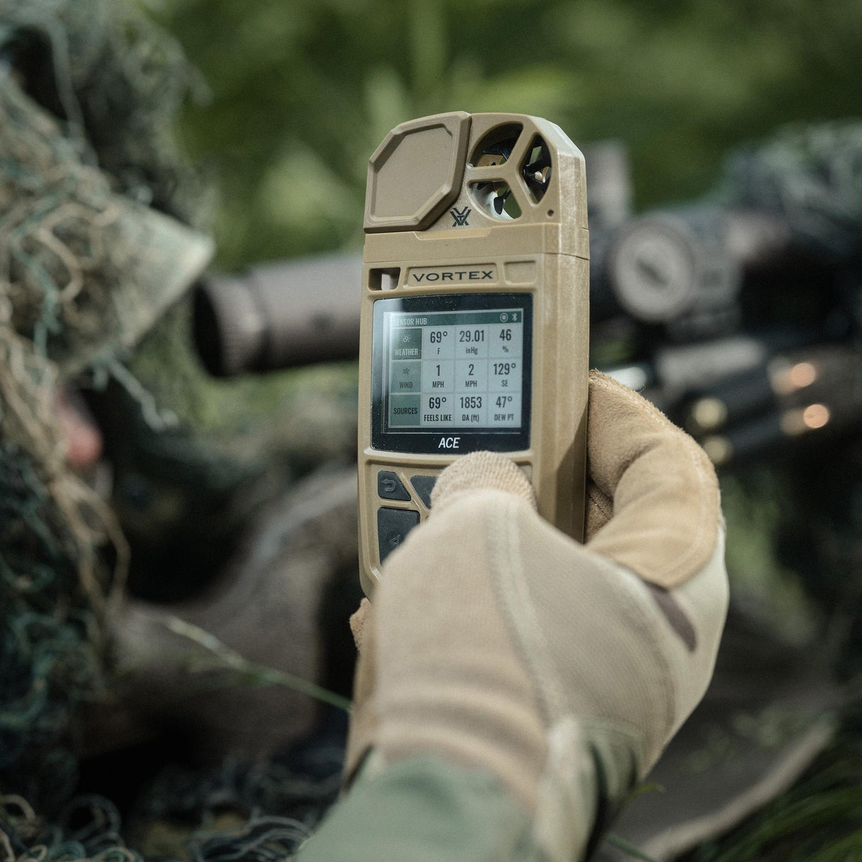 Vortex Optics - Ace Vindmåler m. GeoBallistic fra Vortex Optics - billede nr. 7 hos GrejFreak.dk