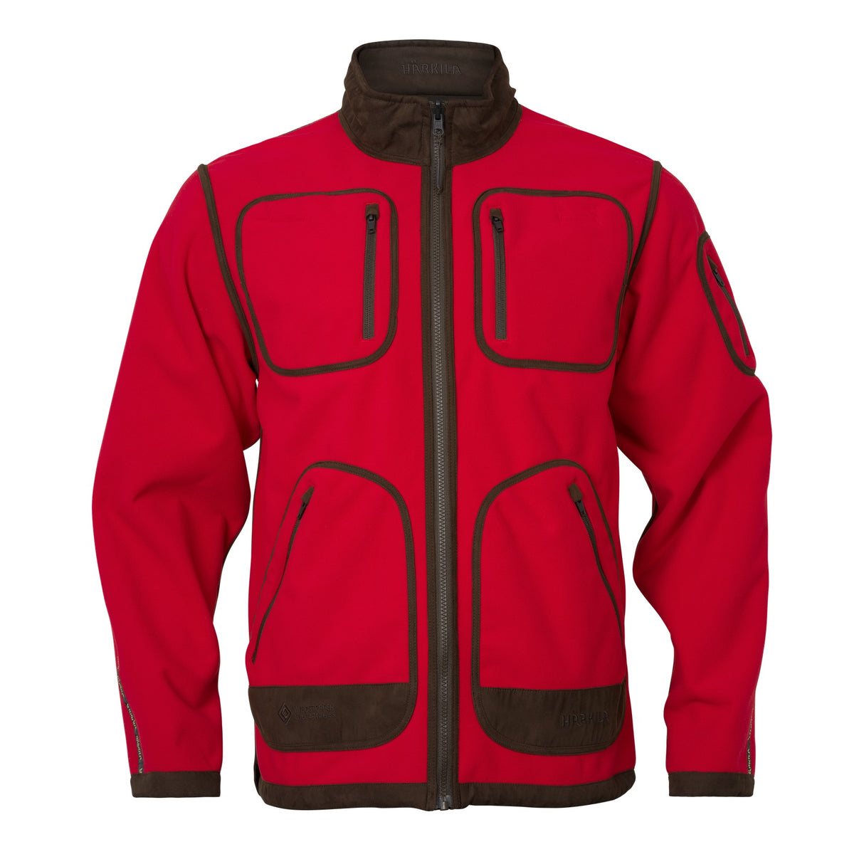 Härkila - Kamko Regal Vendbar Fleece Jakke // Rød / Brun fra Härkila - billede nr. 1 hos GrejFreak.dk