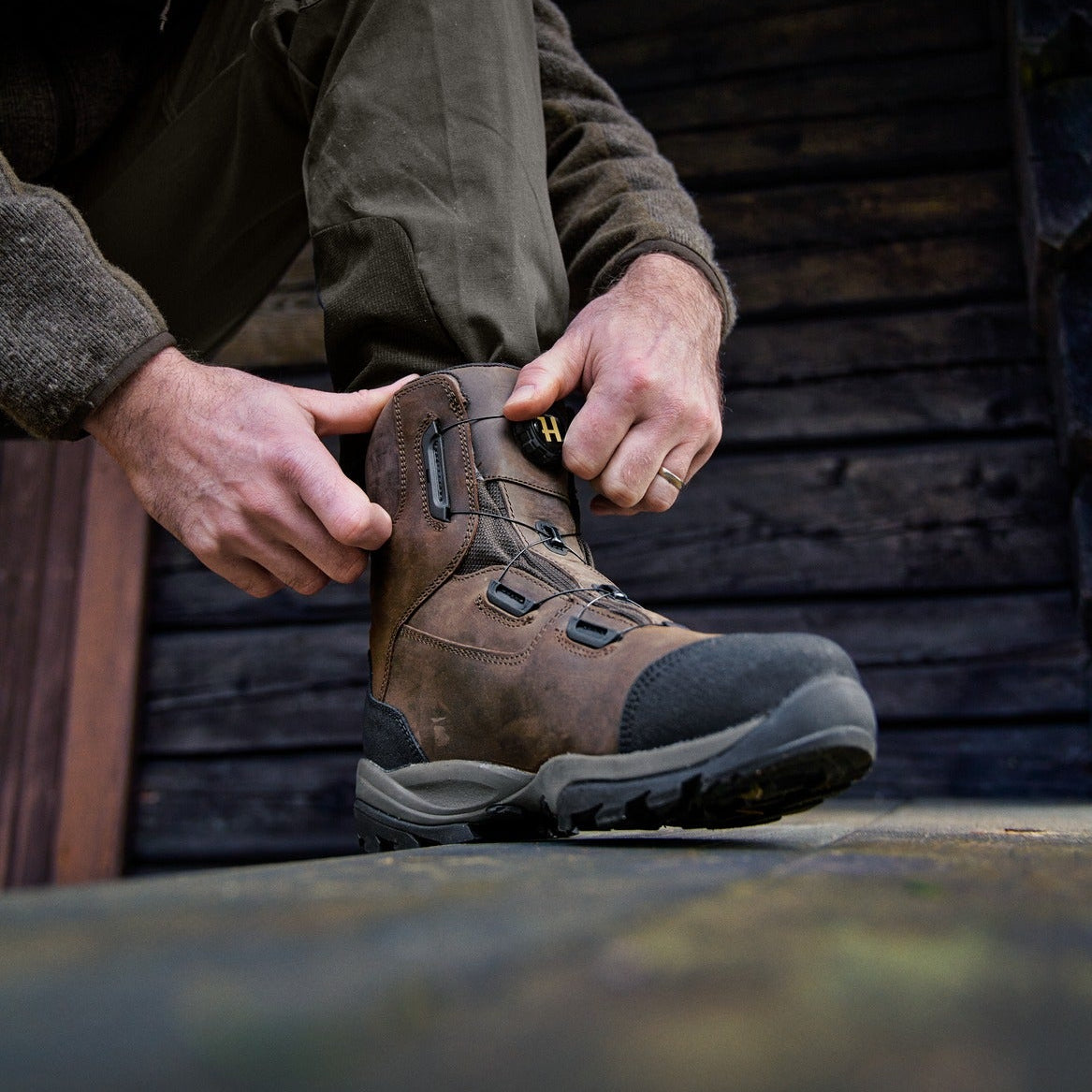 Härkila - Reidmar MID GORE-TEX 2.0 Støvler // Dark Brown fra Härkila - billede nr. 4 hos GrejFreak.dk